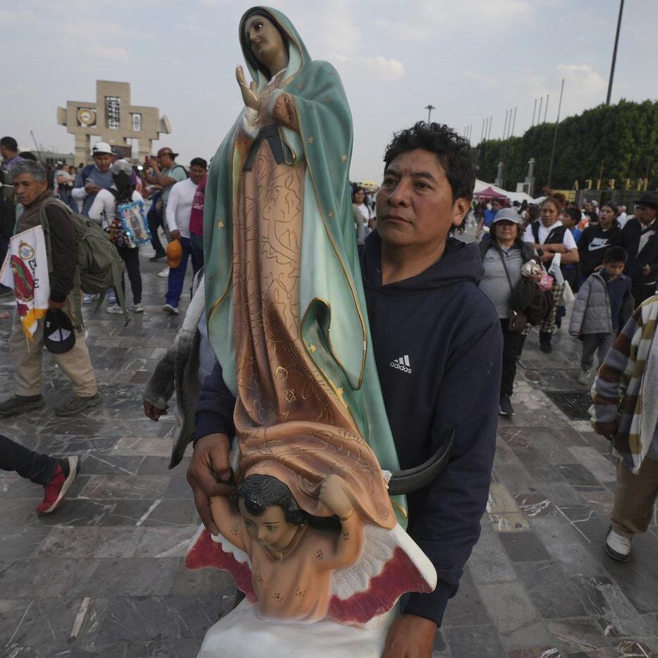 Millions mark Mexico's Virgin of Guadalupe Day but calls for a truce in drug violence go unheeded